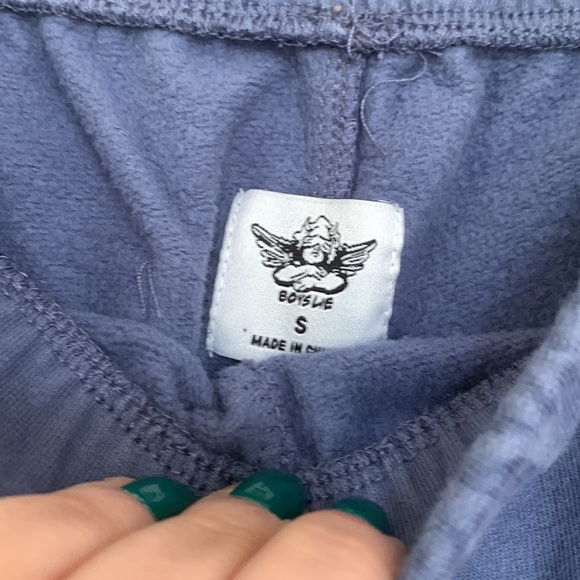 BOYS LIE NAVY BLUE UNBREAKABLE SWEATPANTS SMALL - Picture 4 of 6